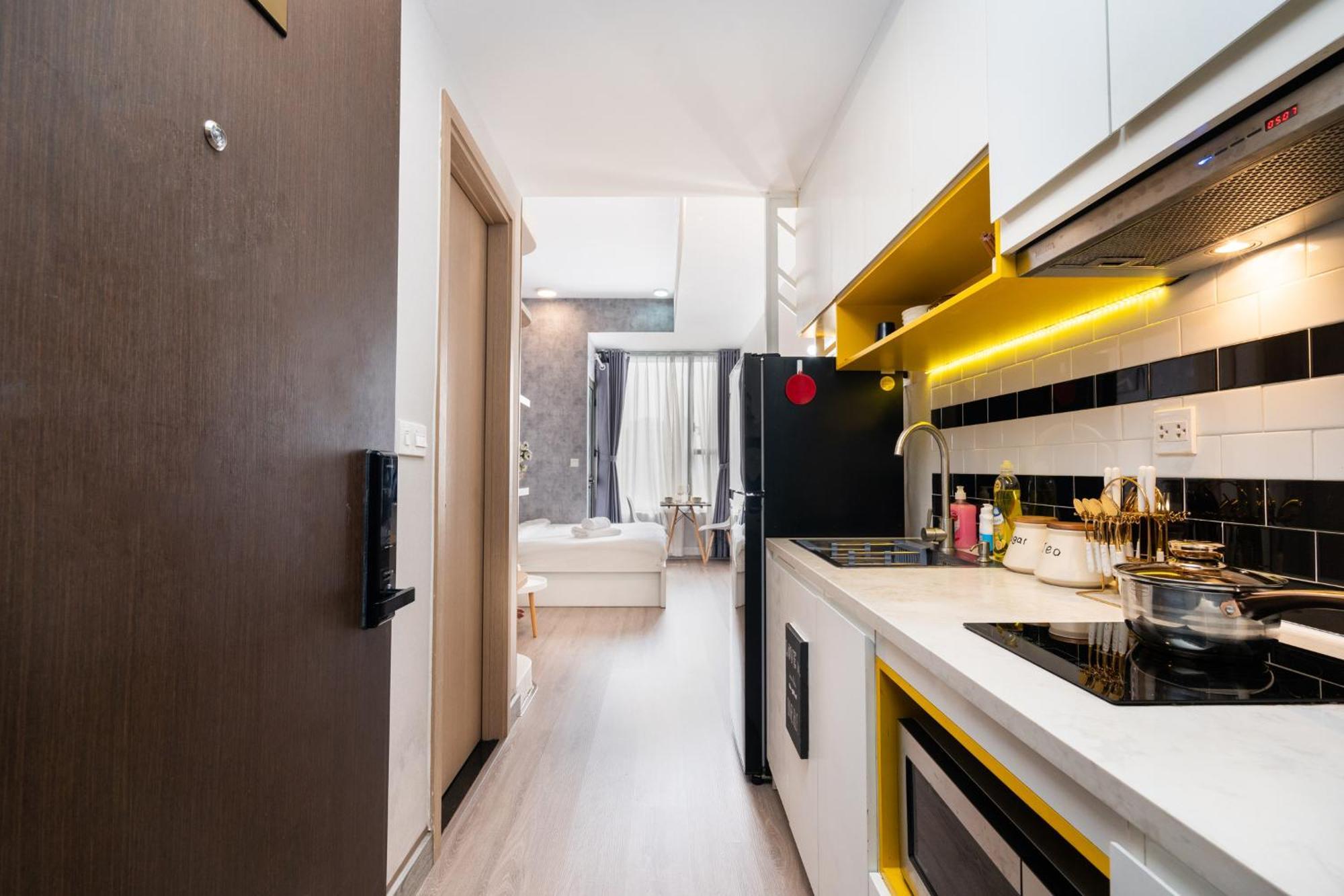 Oui! Oui! Saigon Apartment - Rivergate Residence Ho Chi Minh-staden Exteriör bild