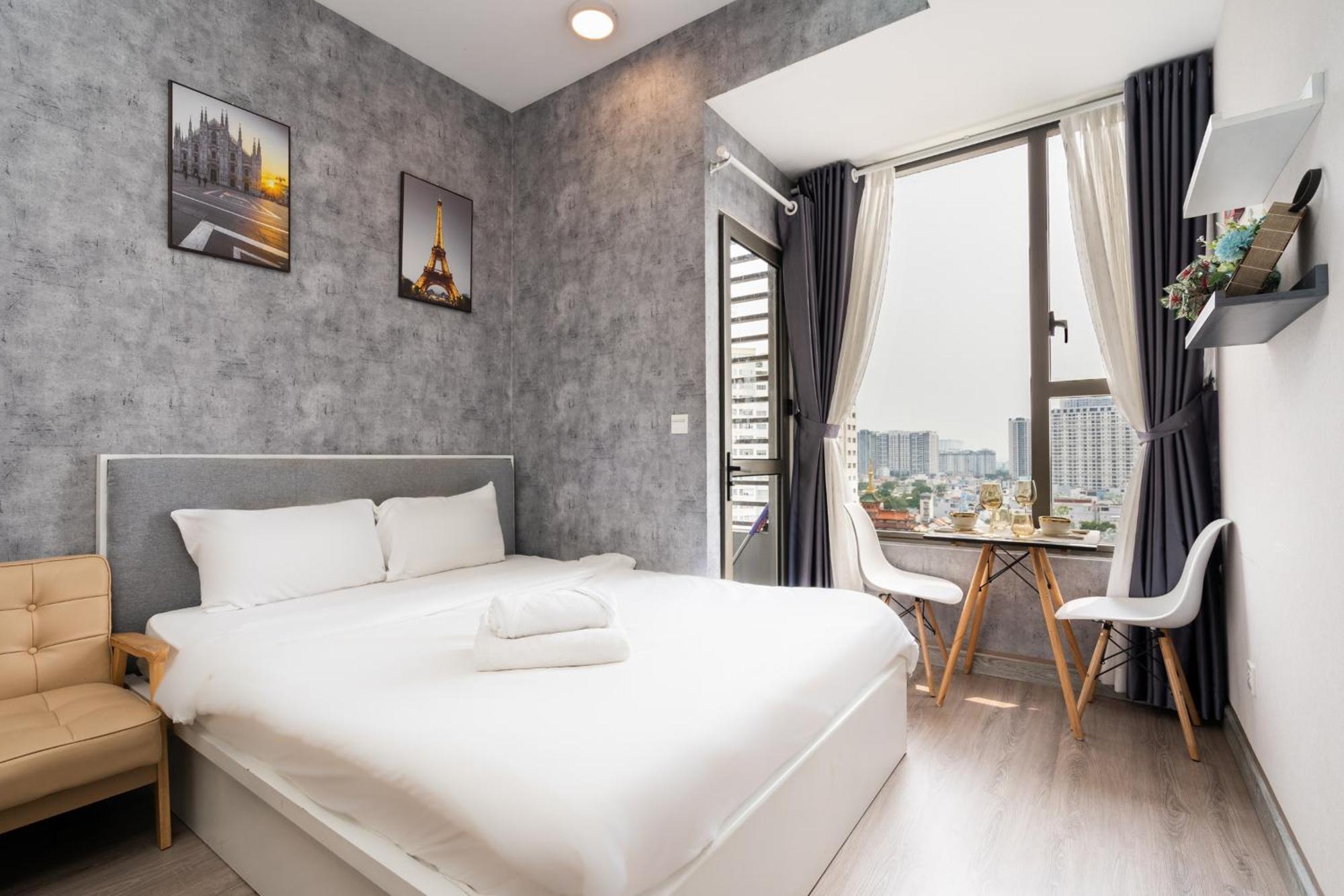 Oui! Oui! Saigon Apartment - Rivergate Residence Ho Chi Minh-staden Exteriör bild