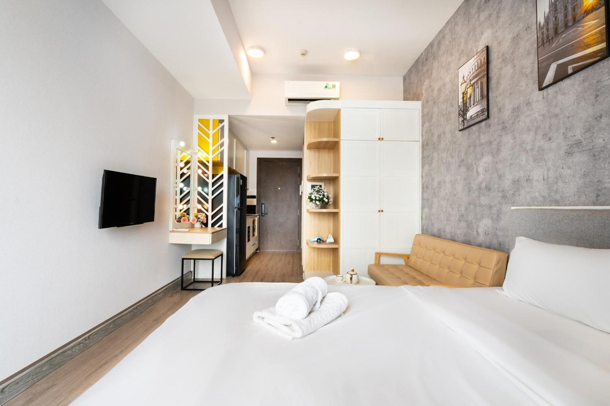 Oui! Oui! Saigon Apartment - Rivergate Residence Ho Chi Minh-staden Exteriör bild